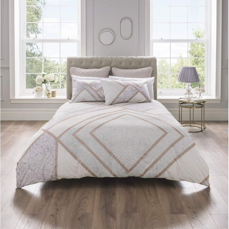 Samantha Faiers Home Meryl 180 TC Percale Duvet Cover Set & Reviews